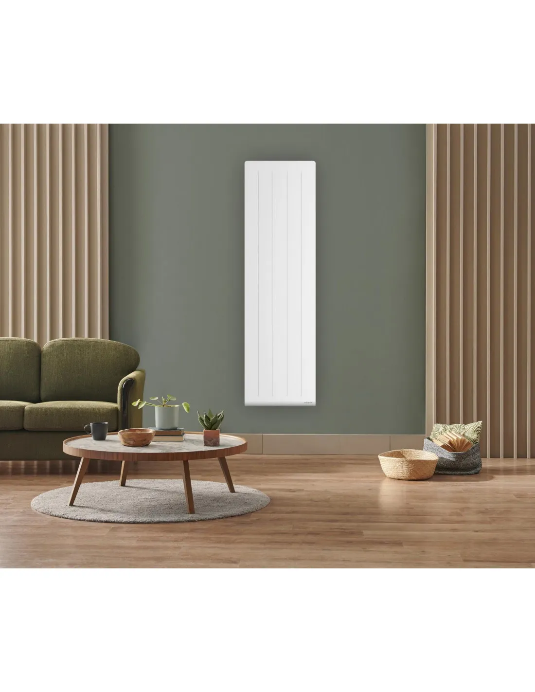Radiateur connecté Nirvana Neo vertical 2000W blanc  ATLANTIC 529913